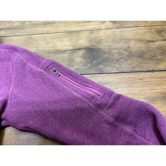 Patagonia Women’s Better Sweater Pink Magenta Full Zip Hooded Hoodie Jacket Sz M - Picture 3 of 7